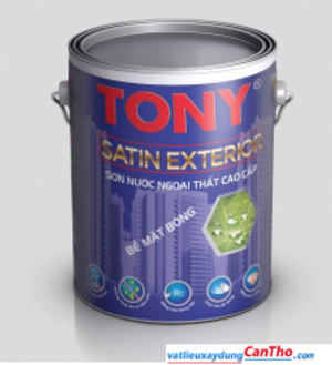 Sơn Ngoại Thất Tony Satin Siêu Bóng 5L